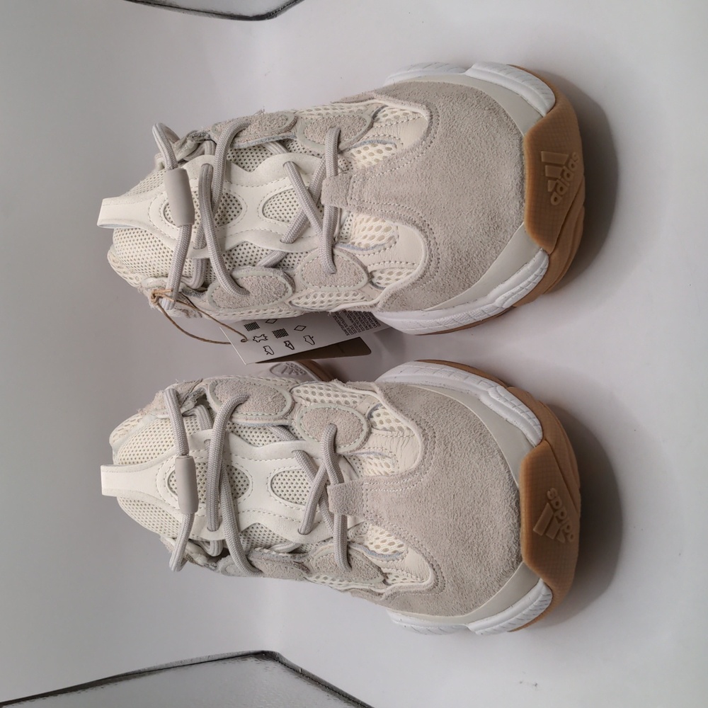 New Adidas Yeezy 500 Sneakers Stone Taupe ID1600 Sz 10 - Picture 2 of 11